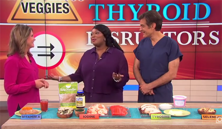 Dr Oz - Sluggish Thyroid Diet, Low Thyroid Function Test ...