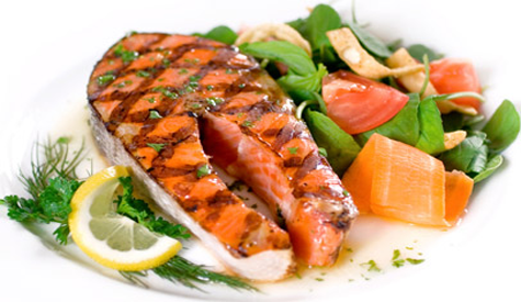 diet for hypothyrodism with fish and vegetables